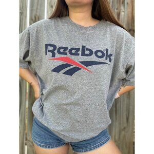 Vintage 90's Reebok Single Stitch Graphic Tee T-Shirt Size XL